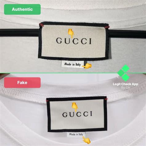 gucci t shirt replica|authentic gucci clothing tags.